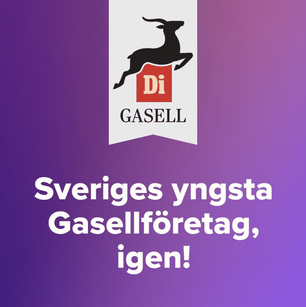 Webbyrån utses till DI Gasell 2019